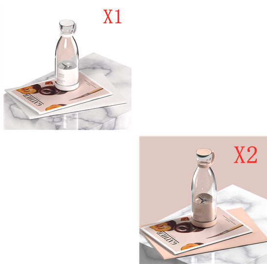 Portable Pink Blender - Quick Clean, Quick Fuel